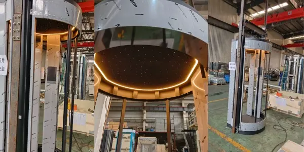 pre assembly of the whole machine