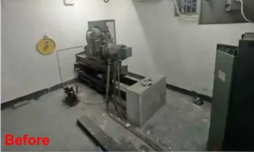 traction machine before