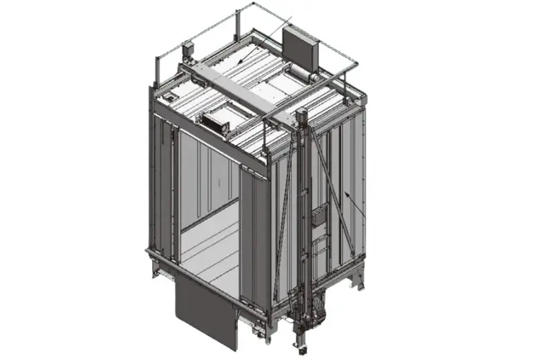 elevator pre assembly and testing