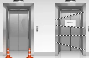 elevator door zone safety protection