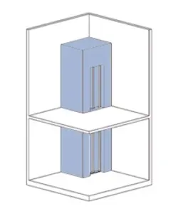 elevator shaft reserved