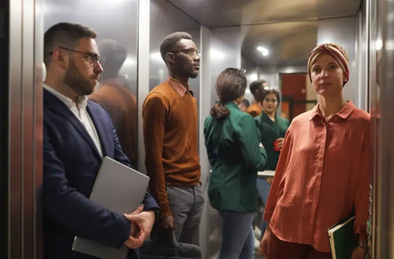 take the elevator