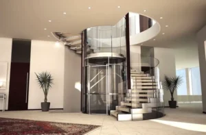 spiral staircase core lift