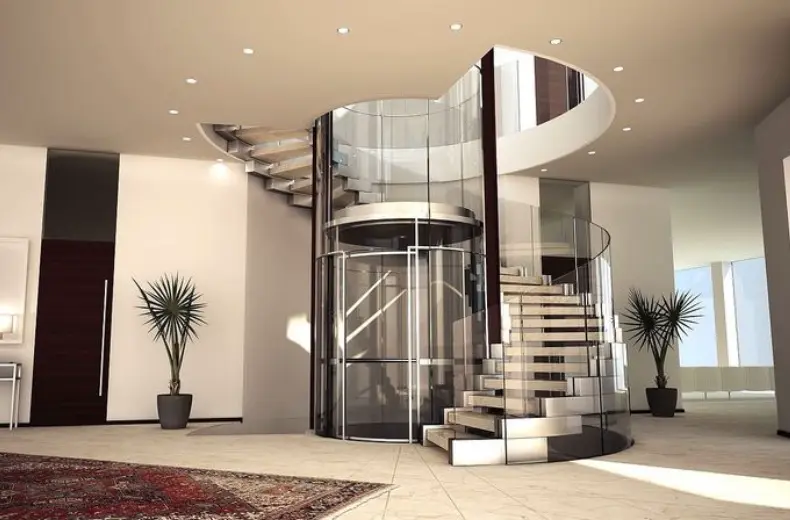 spiral staircase core lift