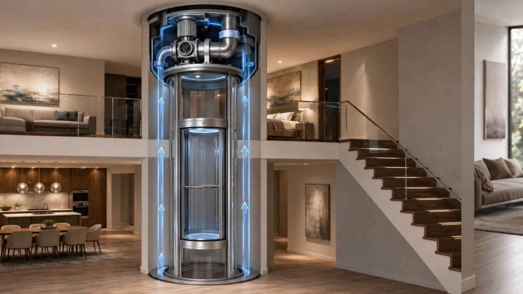 pneumatic home elevators