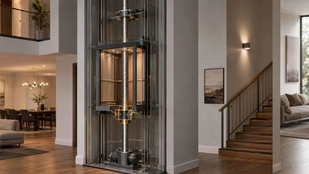 screw type home elevators