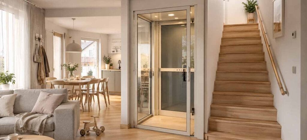 best type of elevator for home