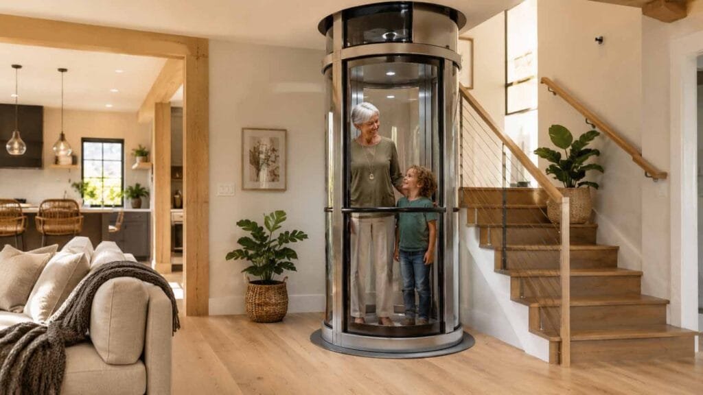 different types of home elevators
