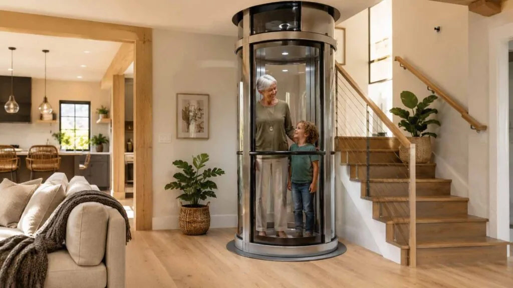 different types of home elevators