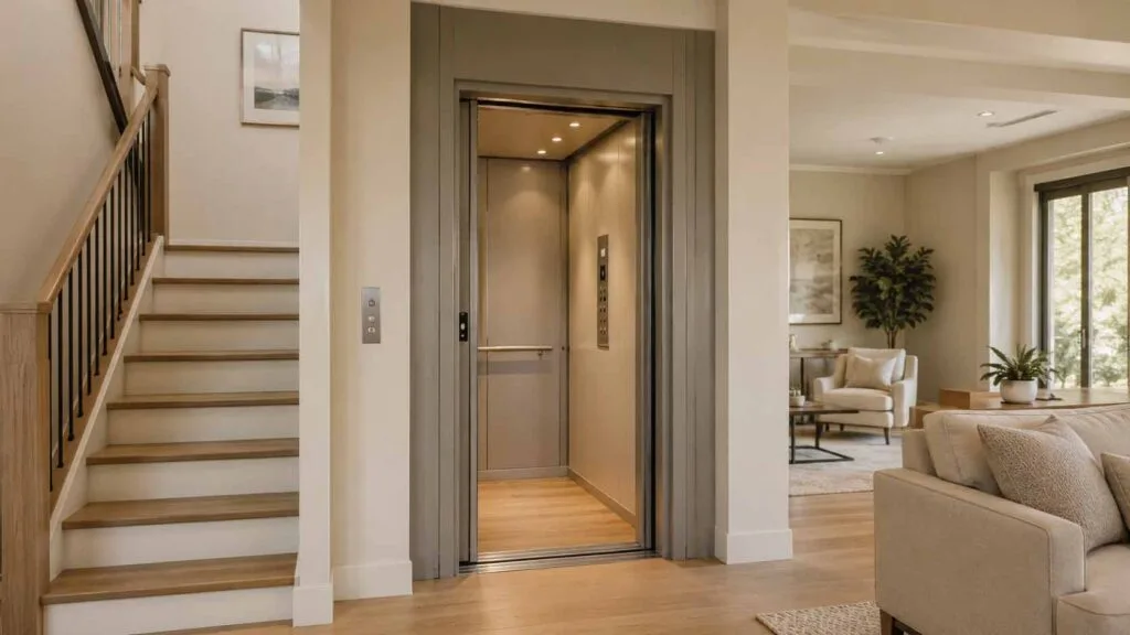 home elevators configurations types straight run curved through floor