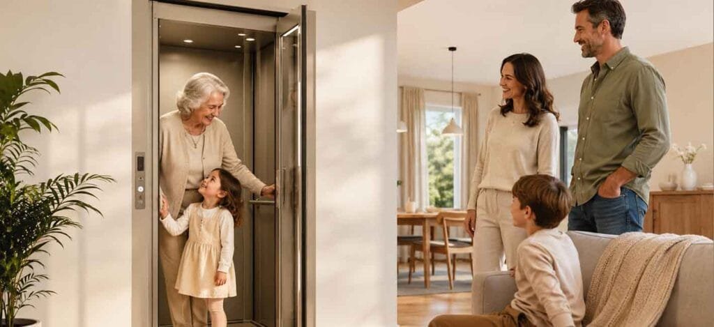types of elevators for homes
