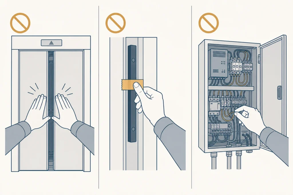 01 home elevator issues safety rules