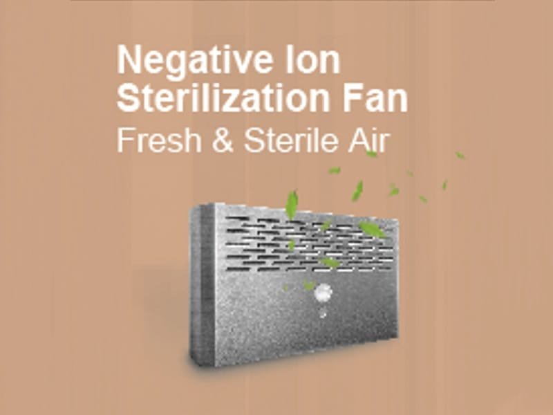 negative lonsterilization fan